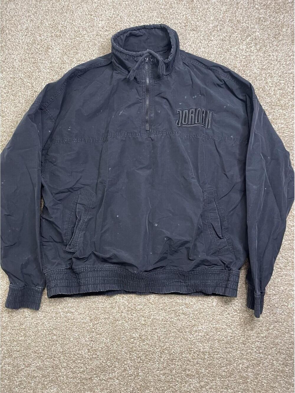 Jordan Sport DNA Men’s 1/4 Zip Jacket Size L Black